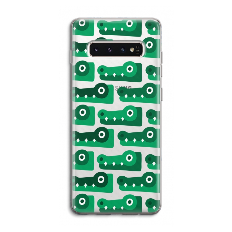Crocs: Samsung Galaxy S10 4G Transparant Hoesje
