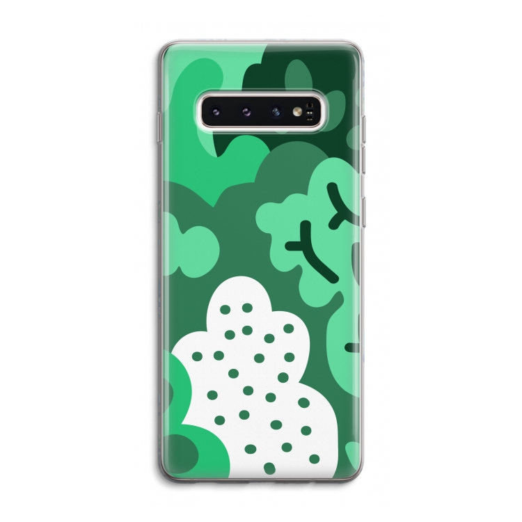 Bushes: Samsung Galaxy S10 4G Transparant Hoesje