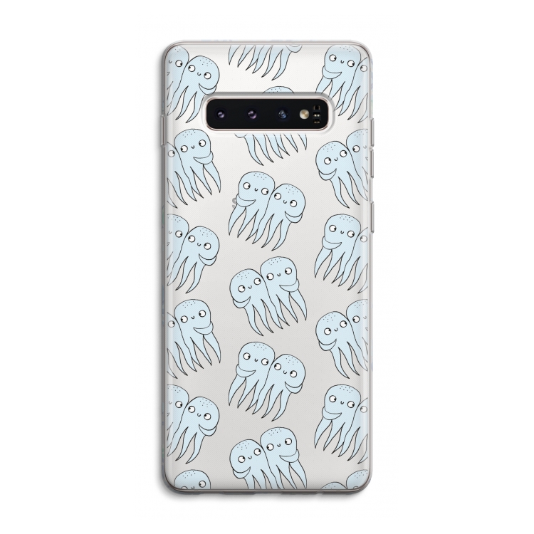 Octopussen: Samsung Galaxy S10 4G Transparant Hoesje