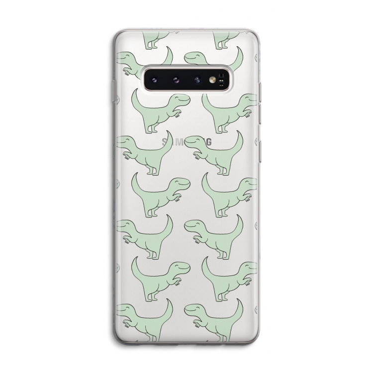 Dinos: Samsung Galaxy S10 4G Transparant Hoesje