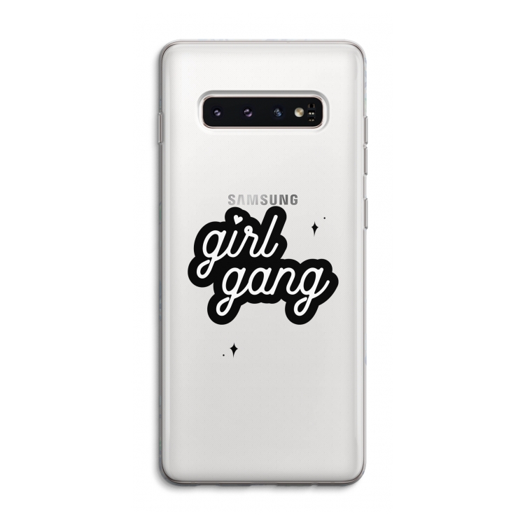Girl Gang: Samsung Galaxy S10 4G Transparant Hoesje