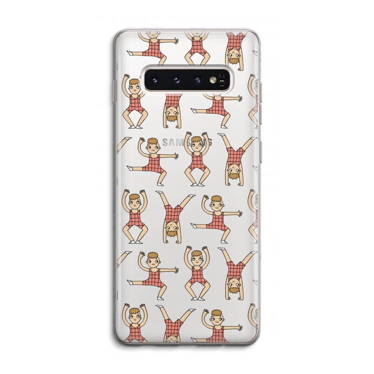 Gymboys: Samsung Galaxy S10 4G Transparant Hoesje