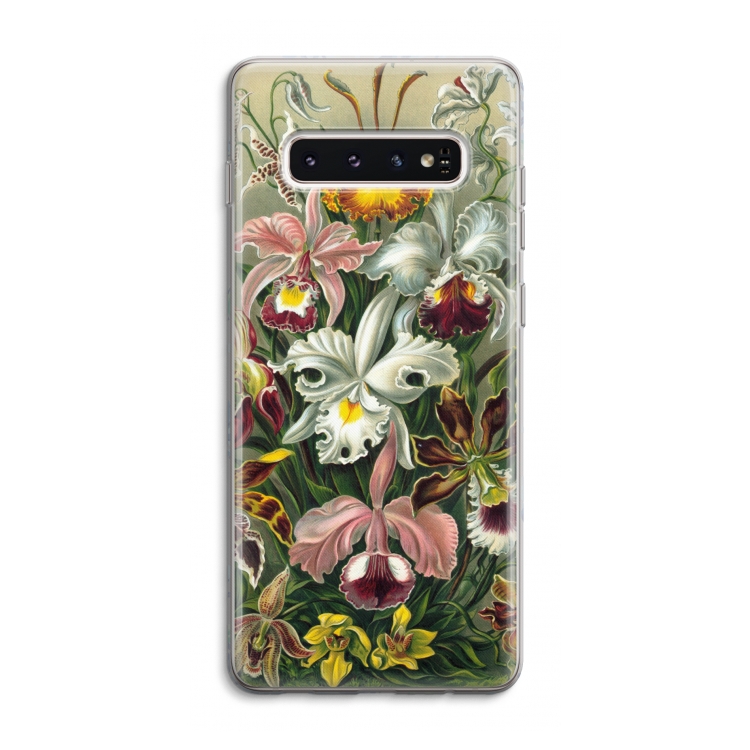 Haeckel Orchidae: Samsung Galaxy S10 4G Transparant Hoesje