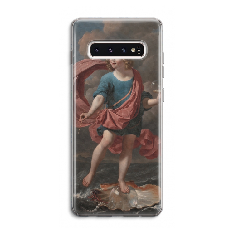 Soap Bubbles: Samsung Galaxy S10 4G Transparant Hoesje