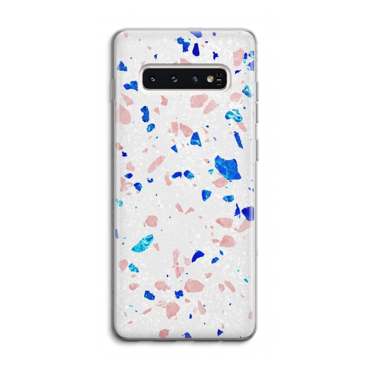 Terrazzo N°6: Samsung Galaxy S10 4G Transparant Hoesje