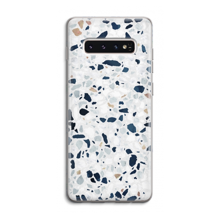 Terrazzo N°1: Samsung Galaxy S10 4G Transparant Hoesje