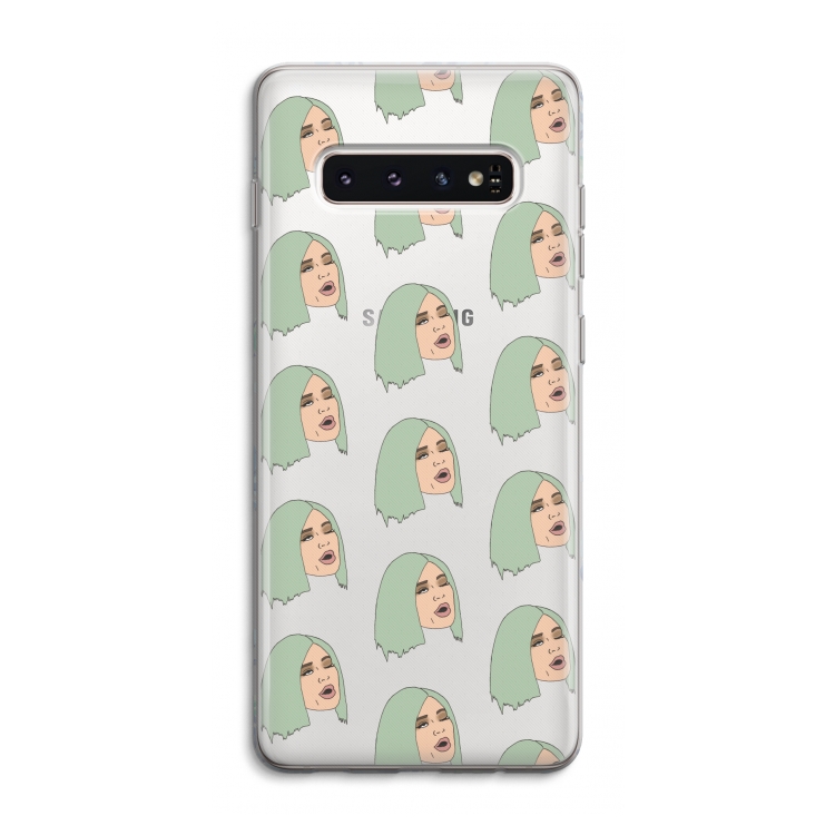 King Kylie: Samsung Galaxy S10 4G Transparant Hoesje