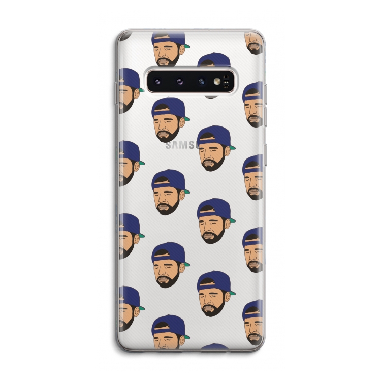Drake Away: Samsung Galaxy S10 4G Transparant Hoesje