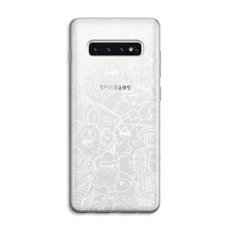 Vexx City #2: Samsung Galaxy S10 4G Transparant Hoesje