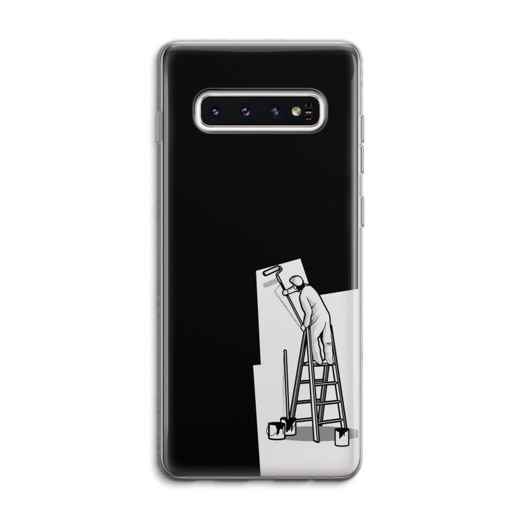 Musketon Painter: Samsung Galaxy S10 4G Transparant Hoesje