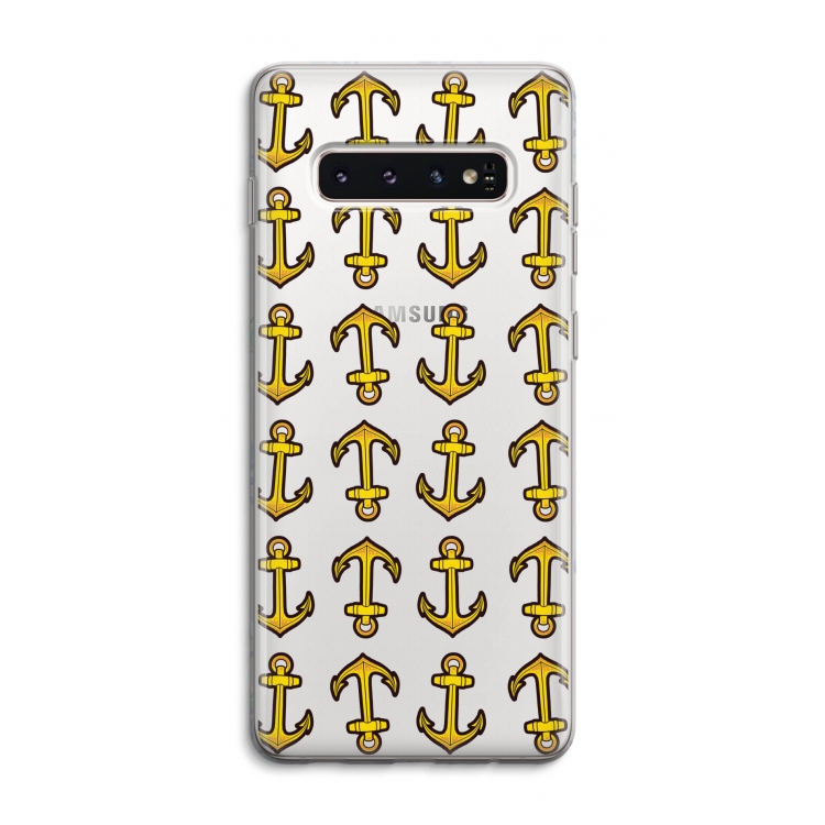 Musketon Anchor: Samsung Galaxy S10 4G Transparant Hoesje