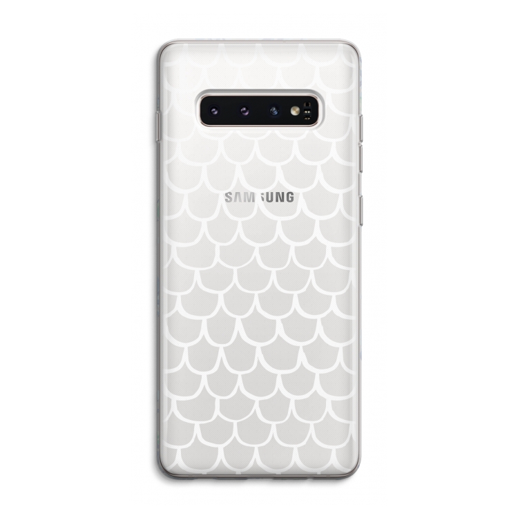 Dakpannetjes: Samsung Galaxy S10 4G Transparant Hoesje