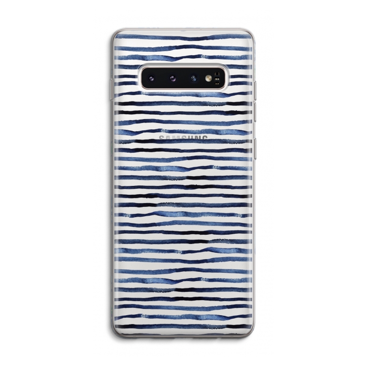 Verrassende lijnen: Samsung Galaxy S10 4G Transparant Hoesje