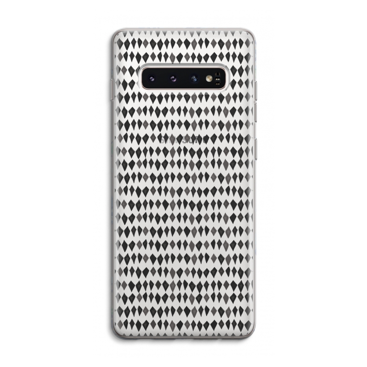 Crazy shapes: Samsung Galaxy S10 4G Transparant Hoesje