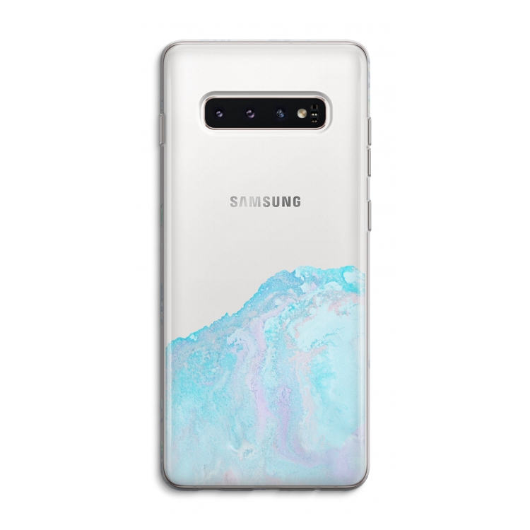 Fantasie pastel: Samsung Galaxy S10 4G Transparant Hoesje