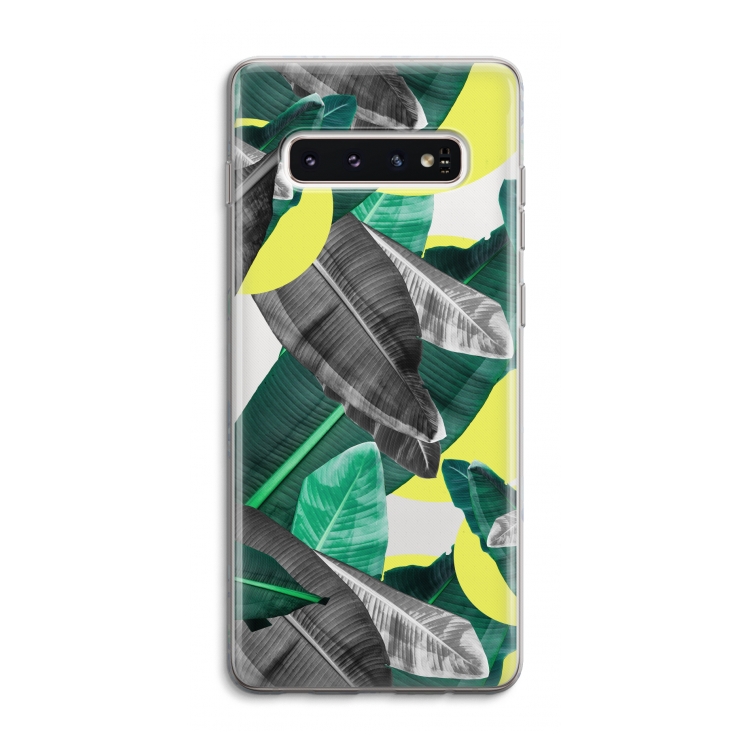 Fantasie jungle: Samsung Galaxy S10 4G Transparant Hoesje
