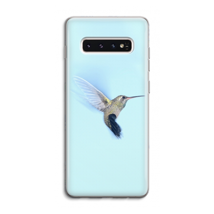 Kolibri: Samsung Galaxy S10 4G Transparant Hoesje