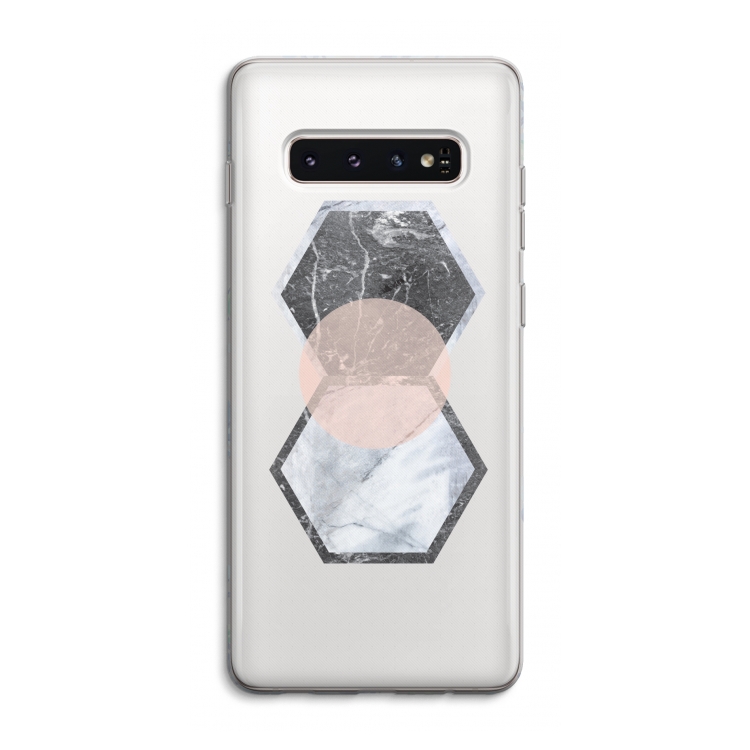 Creatieve toets: Samsung Galaxy S10 4G Transparant Hoesje