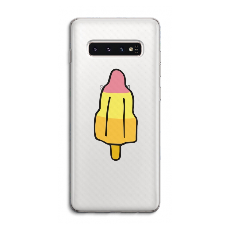 Raketijsje: Samsung Galaxy S10 4G Transparant Hoesje