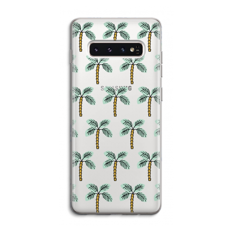 Paradise: Samsung Galaxy S10 4G Transparant Hoesje