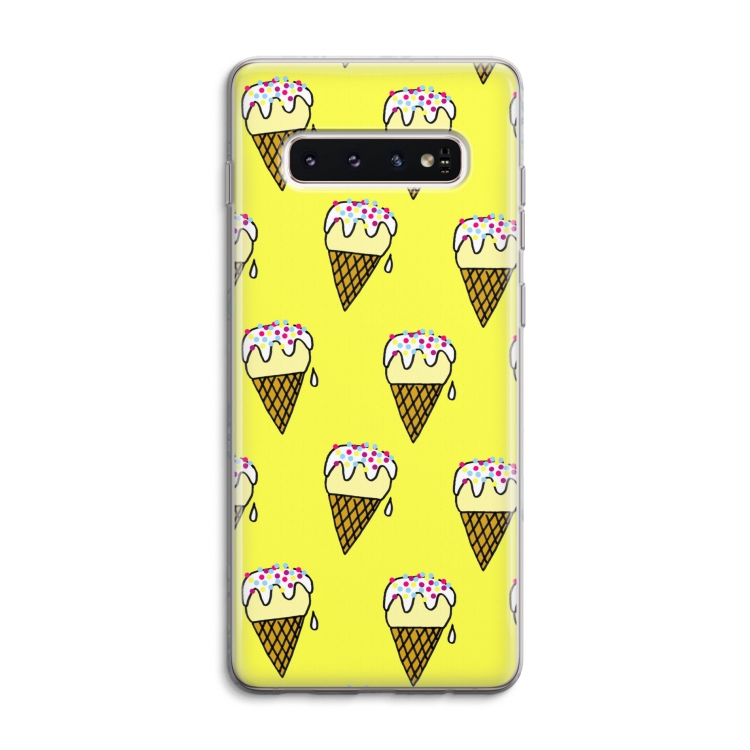 Isjes: Samsung Galaxy S10 4G Transparant Hoesje