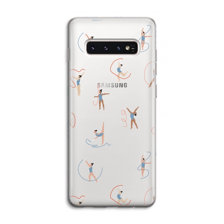 Dancing #3: Samsung Galaxy S10 4G Transparant Hoesje