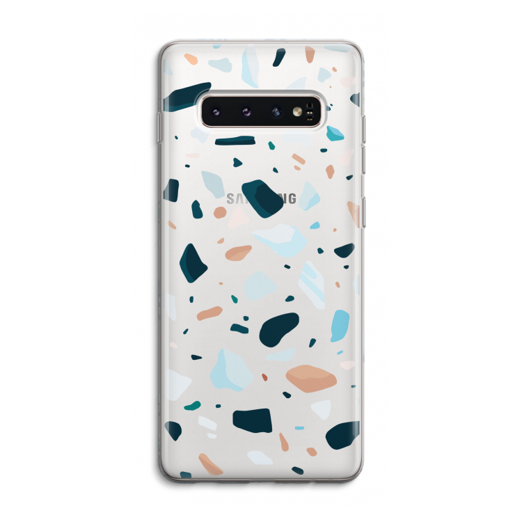 Terrazzo N°13: Samsung Galaxy S10 4G Transparant Hoesje