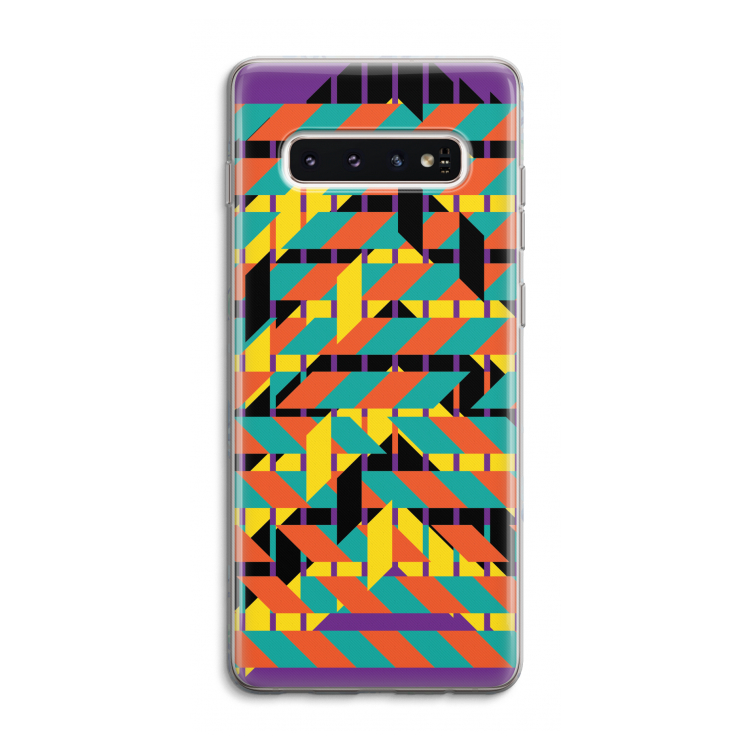 Skew Bee 2: Samsung Galaxy S10 4G Transparant Hoesje