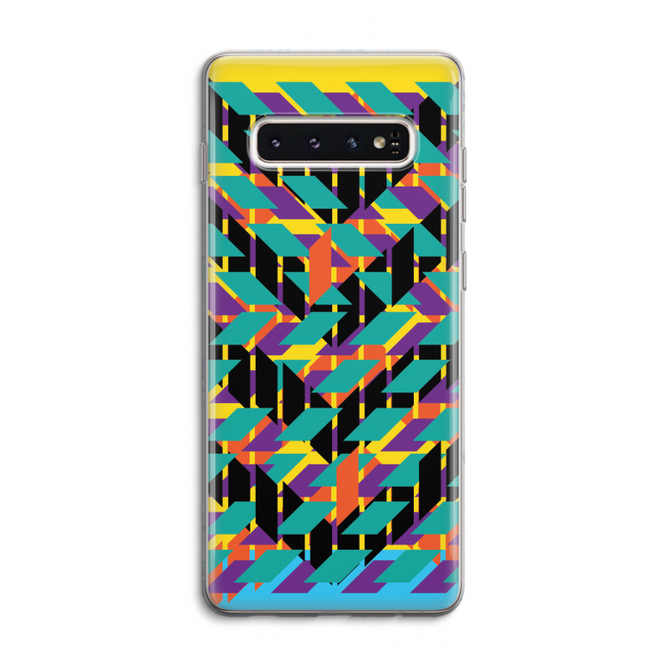Skew Bee 1: Samsung Galaxy S10 4G Transparant Hoesje
