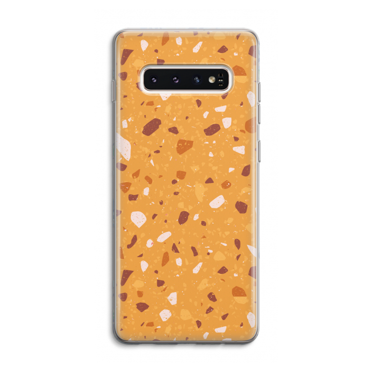 Terrazzo N°24: Samsung Galaxy S10 4G Transparant Hoesje