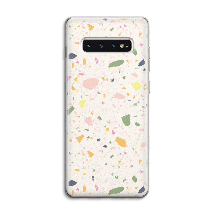 Terrazzo N°21: Samsung Galaxy S10 4G Transparant Hoesje