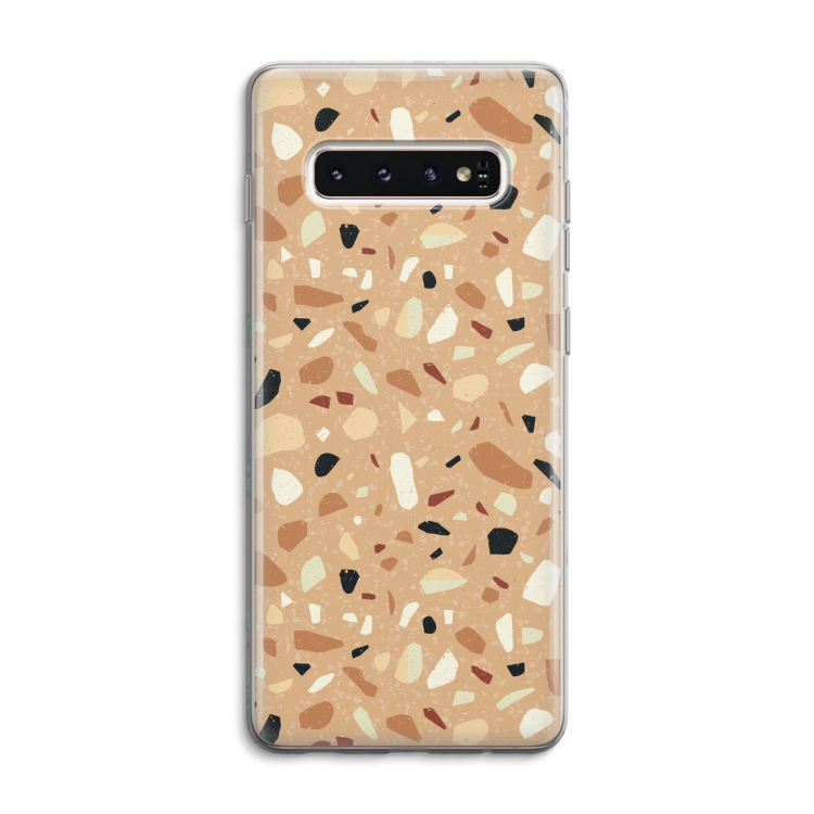 Terrazzo N°17: Samsung Galaxy S10 4G Transparant Hoesje