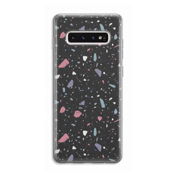 Terrazzo N°16: Samsung Galaxy S10 4G Transparant Hoesje