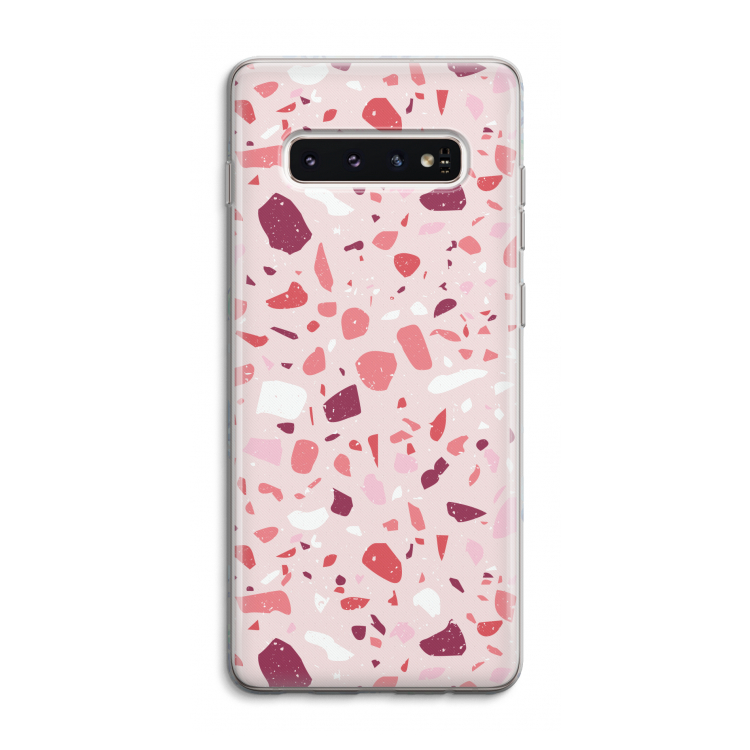 Terrazzo N°15: Samsung Galaxy S10 4G Transparant Hoesje