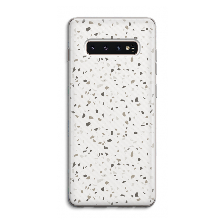 Terrazzo N°14: Samsung Galaxy S10 4G Transparant Hoesje