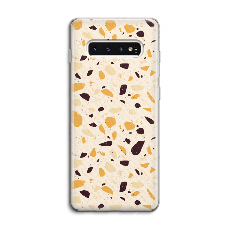 Terrazzo N°13: Samsung Galaxy S10 4G Transparant Hoesje