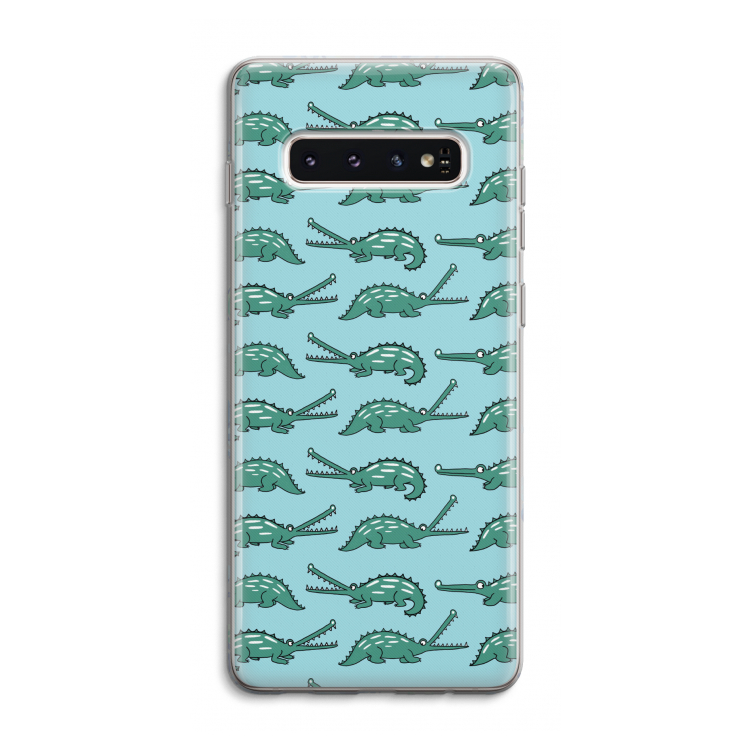 Kroko: Samsung Galaxy S10 4G Transparant Hoesje