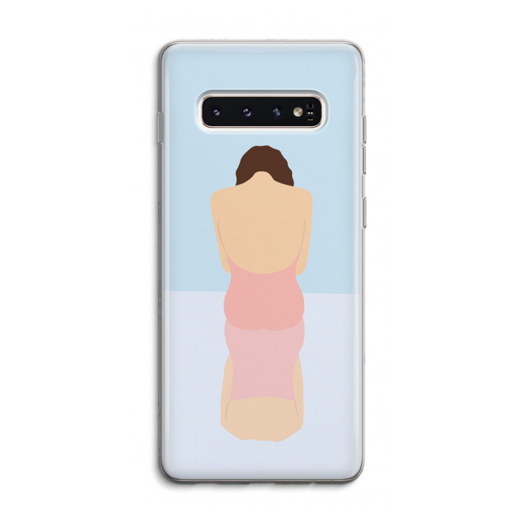 Mirror: Samsung Galaxy S10 4G Transparant Hoesje