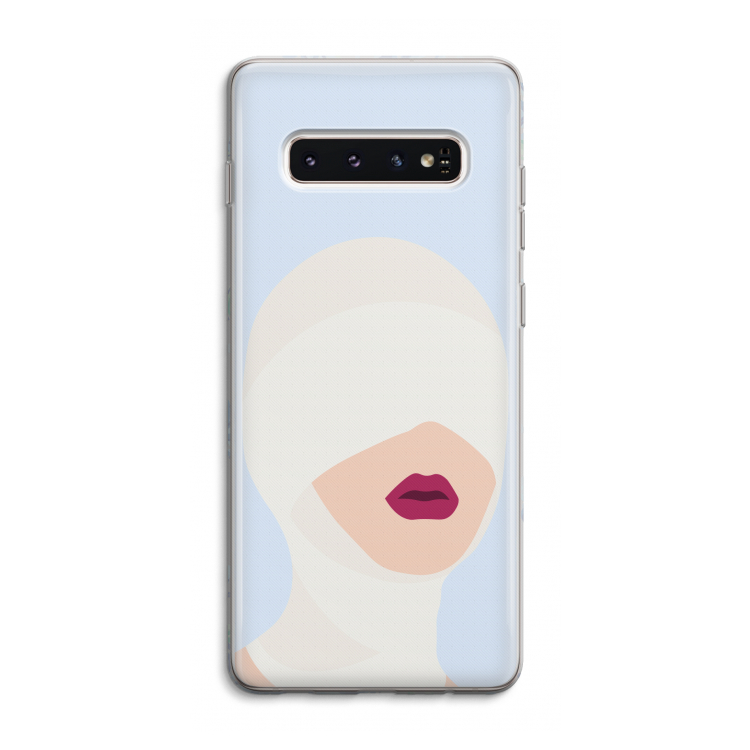 Incognito: Samsung Galaxy S10 4G Transparant Hoesje