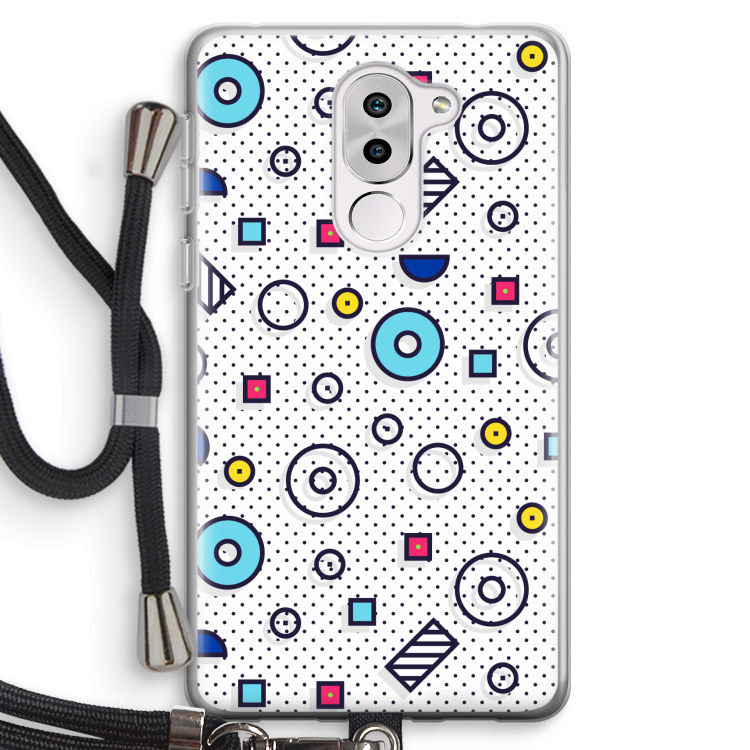 8-bit N°9: Honor 6X Transparant Hoesje met koord