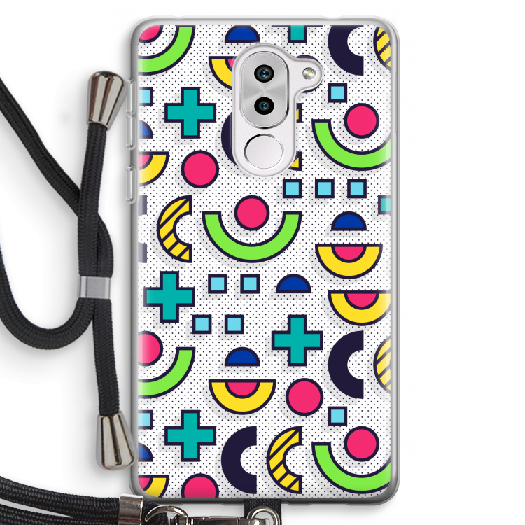 8-bit N°6: Honor 6X Transparant Hoesje met koord