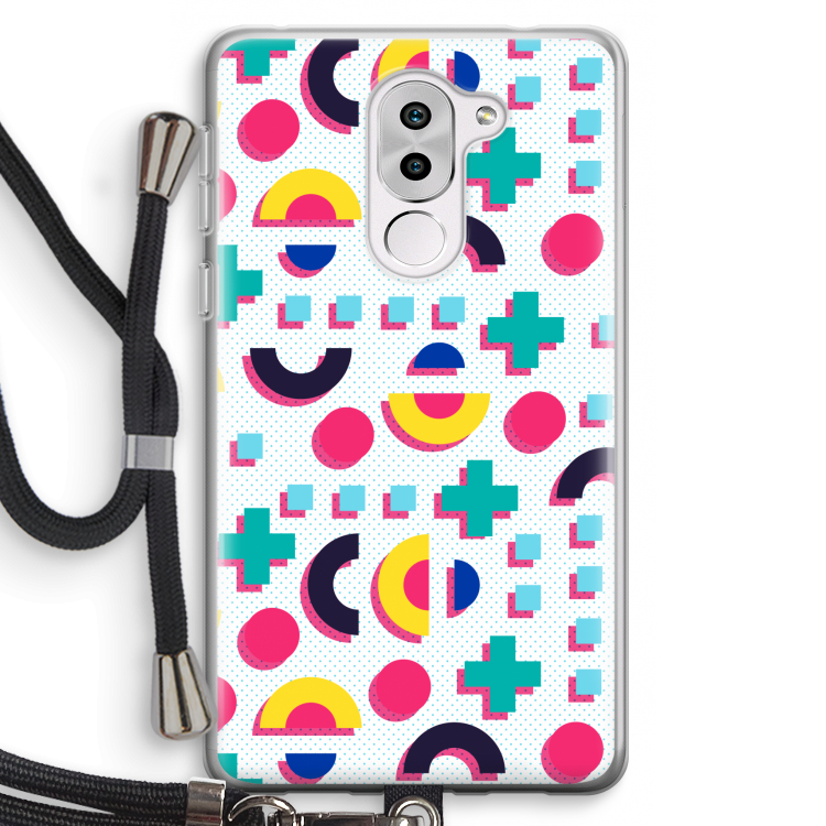 8-bit N°2: Honor 6X Transparant Hoesje met koord