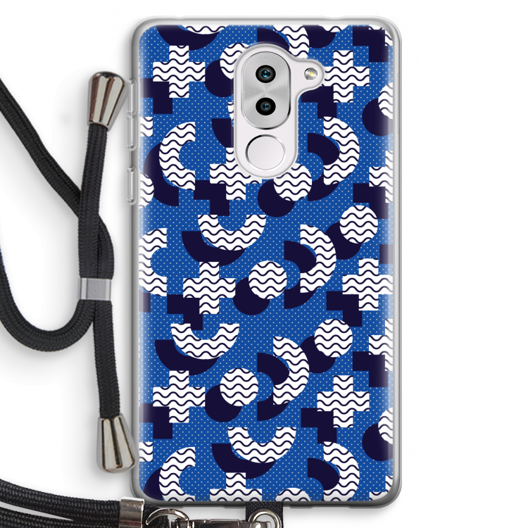8-bit N°5: Honor 6X Transparant Hoesje met koord
