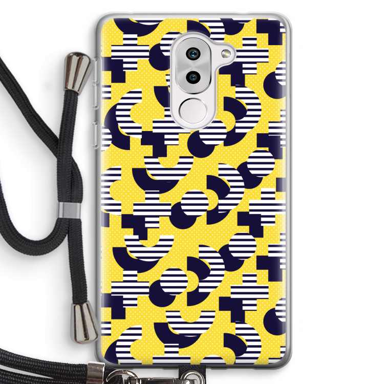 8-bit N°3: Honor 6X Transparant Hoesje met koord