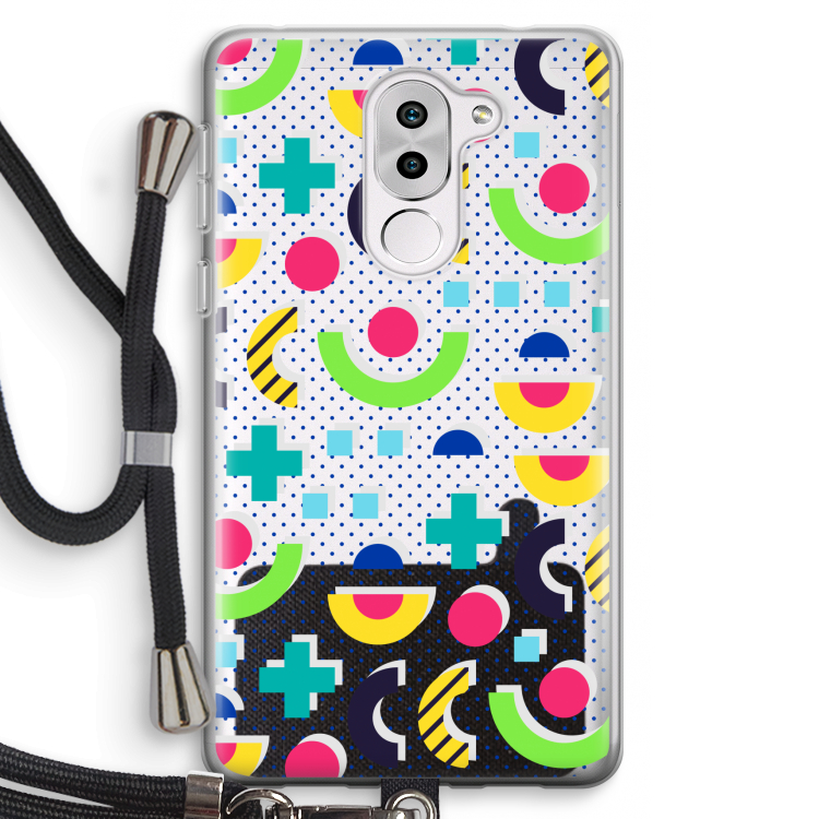 8-bit N°1: Honor 6X Transparant Hoesje met koord