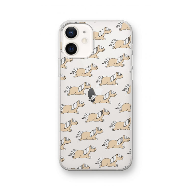 Ponys: iPhone 12 Transparant Hoesje