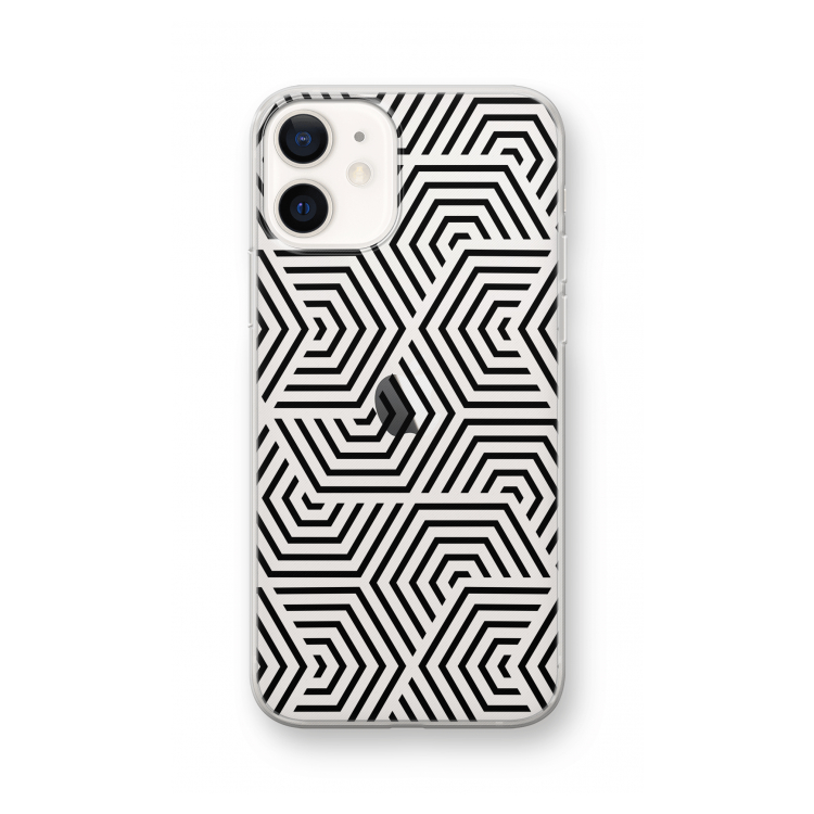 Magic pattern: iPhone 12 Transparant Hoesje