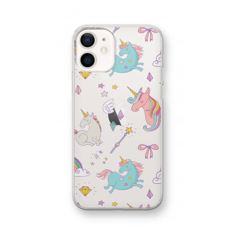 Fantasiewereld: iPhone 12 Transparant Hoesje