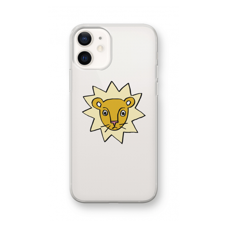 Kleine leeuw: iPhone 12 Transparant Hoesje