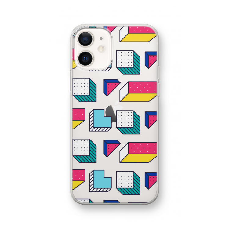 8-bit N°7: iPhone 12 Transparant Hoesje
